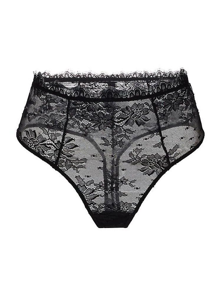 Jolie Lace High-Waist Thong