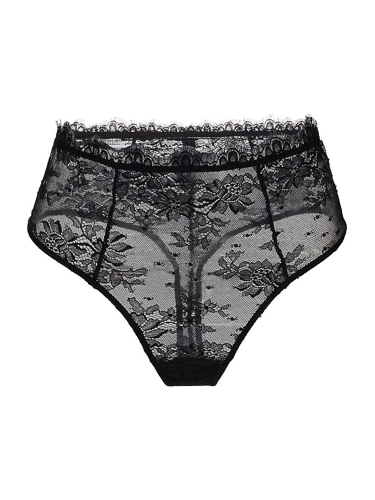 Jolie Lace High-Waist Thong