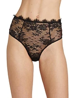 Jolie Lace High-Waist Thong