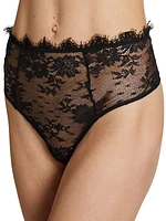 Jolie Lace High-Waist Thong