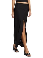 Leonardo Belted Midi-Skirt