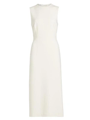 Crewneck Sheath Dress