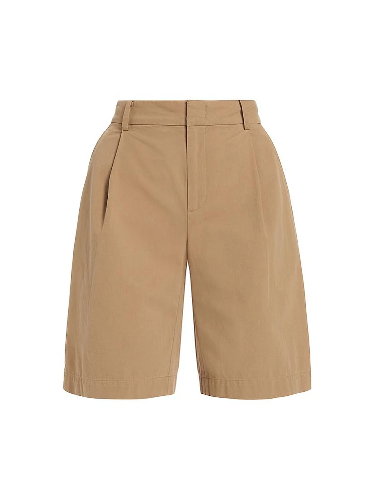 Washed Cotton Shorts