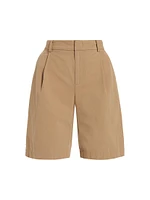 Washed Cotton Shorts