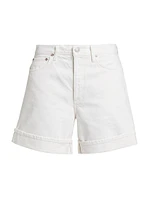 Dame Wide-Leg Denim Shorts