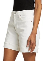 Dame Wide-Leg Denim Shorts