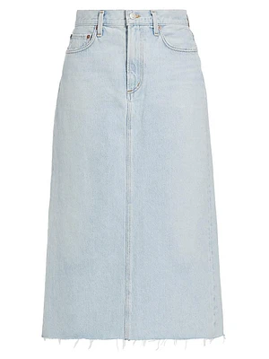 Della Denim Maxi Skirt