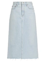 Della Denim Maxi Skirt