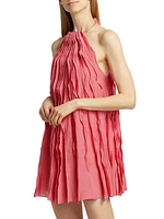 Marla Slubbed Organza Minidress