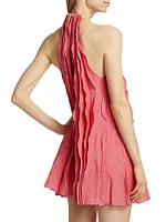 Marla Slubbed Organza Minidress