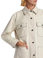 Dardano Cotton & Linen Utility Jacket