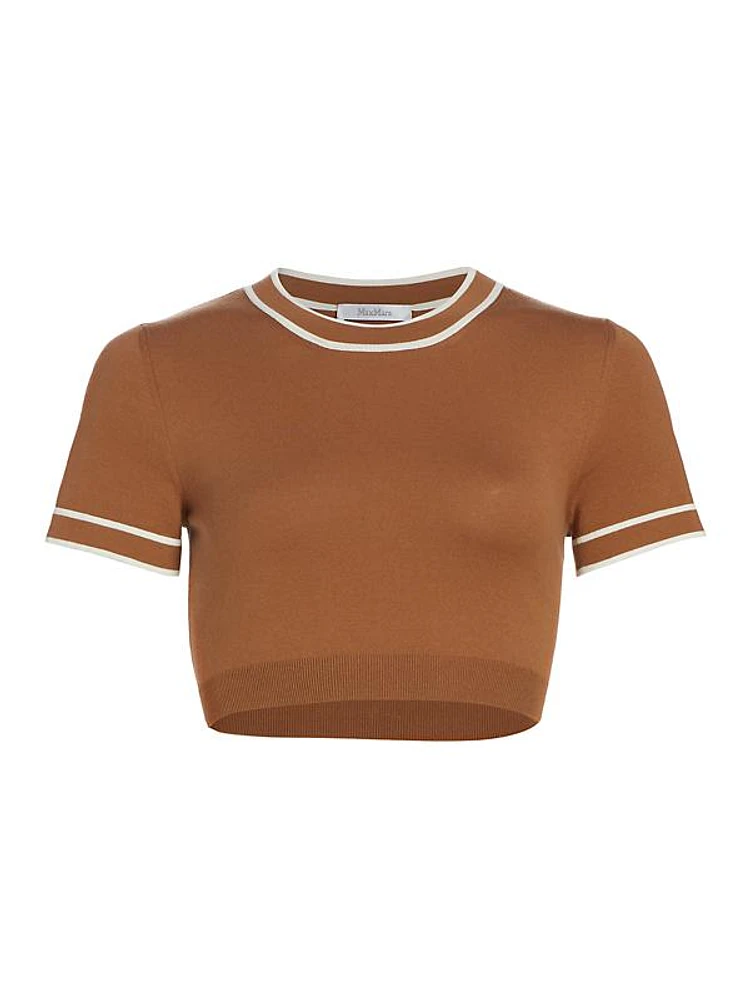 Uscio Knit Crop Top