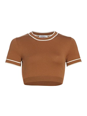 Uscio Knit Crop Top