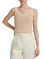 Arrigo Open-Knit Top