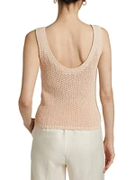 Arrigo Open-Knit Top