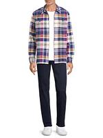 Plaid Cotton Flannel Shirt