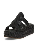 Aralia Raffia Espadrille Sandals