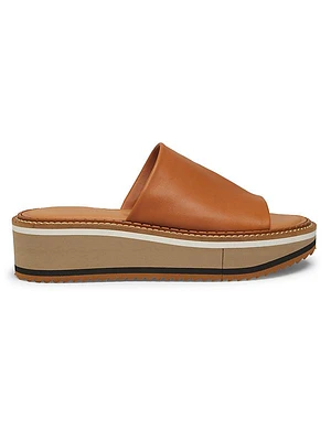 Fast2 45MM Leather Wedge Sandals