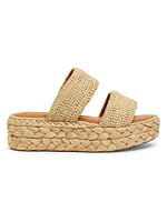 Arlene2 55MM Raffia Sandals