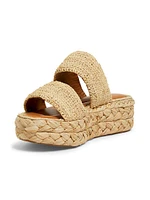 Arlene2 55MM Raffia Sandals