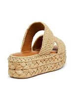 Arlene2 55MM Raffia Sandals