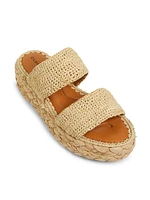 Arlene2 55MM Raffia Sandals