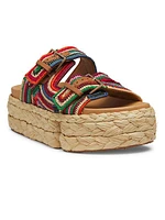 Quinie 40MM Raffia Sandals