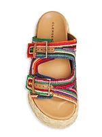 Quinie 40MM Raffia Sandals