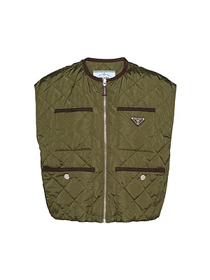 Quilted Light Re-Nylon Vest