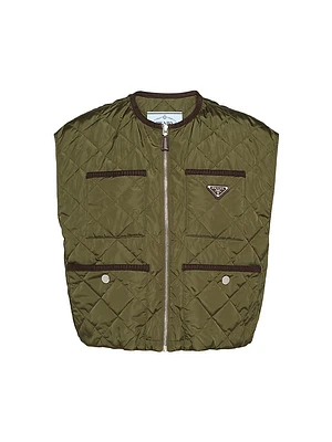 Quilted Light Re-Nylon Vest