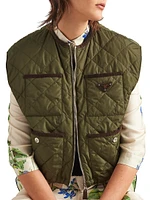 Quilted Light Re-Nylon Vest