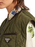 Quilted Light Re-Nylon Vest