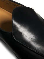 Leather Slip-On Loafers