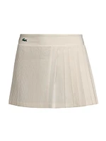 Performance Pleated Miniskirt