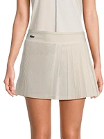 Performance Pleated Miniskirt