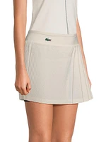 Performance Pleated Miniskirt