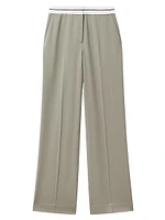 Whitley Wool-Blend Wide-Leg Pants