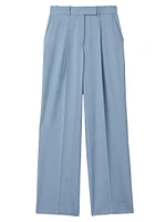 June Pleated-Front Relaxed Pants