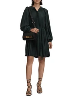 Trina Pleated Minidress