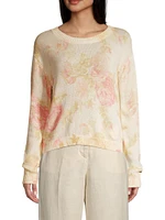 Narsette Floral Cotton Sweater