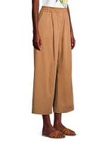 Placido Cropped Wide-Leg Pants