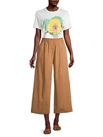 Placido Cropped Wide-Leg Pants