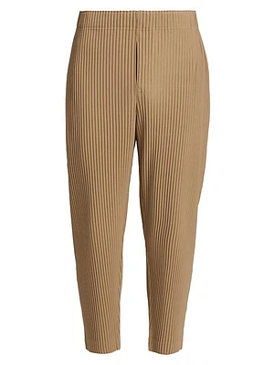 MC February Pleated Cropped Pants