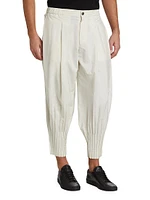 Cascade Pleated Tapered Pants