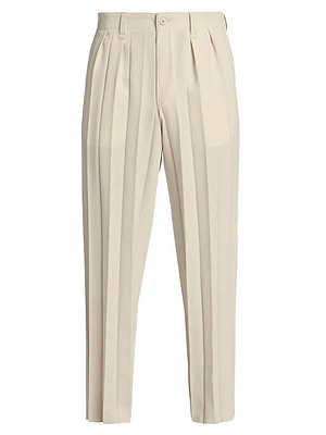 Edge Ensemble Pleated Pants