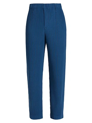 Pleated Knit Pants