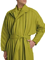 Edge Belted Trench Coat