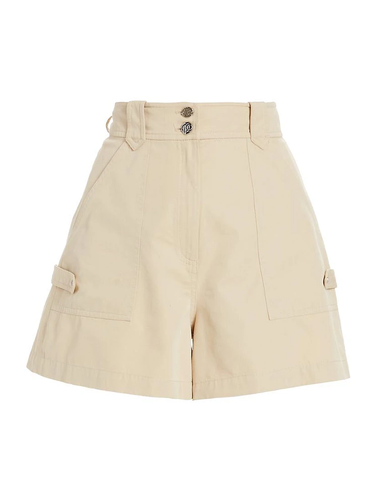 Franci High-Rise Utility Shorts