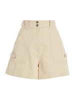 Franci High-Rise Utility Shorts