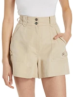 Franci High-Rise Utility Shorts